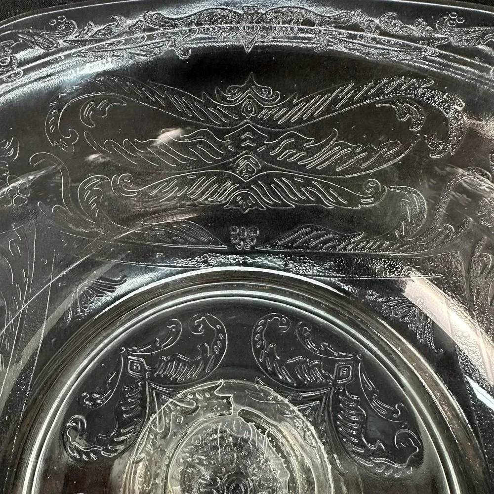 Indiana Glass 'Recollection '9 3/8
